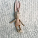 8" Sand Tiny Daisy Bunny in Pale Pink
