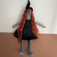 *Preorder* Witch with long red hair and striped arms