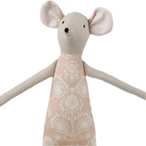 18" Sand Wildflower Mouse in Peach