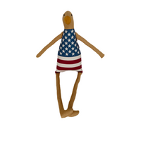 18" Honey USA American Flag Doll