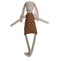 18" Sand Carnation Rabbit in Brown