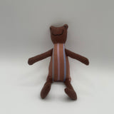 8" Brown Bufo Toad in Brown
