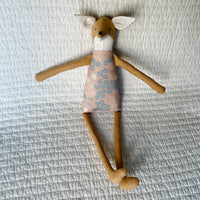 18" Honey Forget-Me-Not Fox in pink