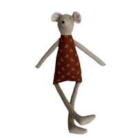 18" Tan Snow in Summer Mouse in Brown