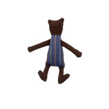 8" Brown Bufo Toad in Blue