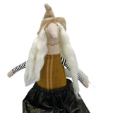 Olive Witch with white hair