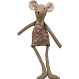 18" Clay Plumeria Mouse in Clay