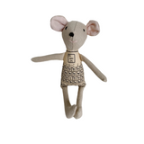 8" Sand Science Mouse in Buttercream Yellow