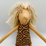 18” Honey Lasso Horse