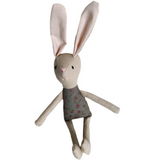 8" Sand Rose Patch Bunny in Green