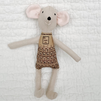8" Sand Science Mouse in Tan