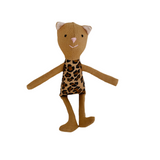 8" Honey Leopard Cat in Leopard Print