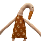 18" Sand Runner Duck in Ochre Daisy