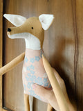 18" Honey Forget-Me-Not Fox in pink