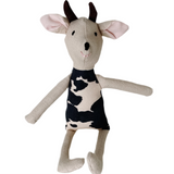 8" Sand Cow in Black