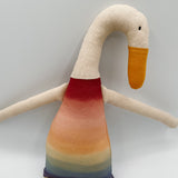 18" Sand Runner Duck in Rainbow