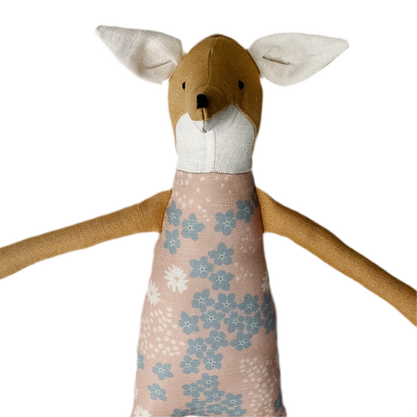 18" Honey Forget-Me-Not Fox in pink