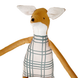 18" Honey Fence Fox in Teal