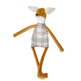 18" Honey Fence Fox in Teal