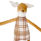 18" Honey Fence Fox in Brown