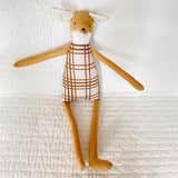 18" Honey Fence Fox in Brown