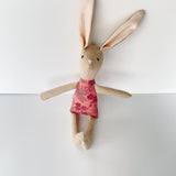 8" Tan Comfrey Bunny in Mauve