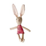 8" Tan Comfrey Bunny in Mauve