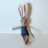8" Rosewood Snowshoe Bunny