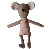 8" Rosewood Maple Seed Mouse in Pink