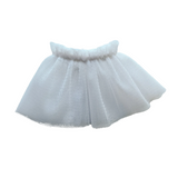 8" Fairy Skirt in bright white net