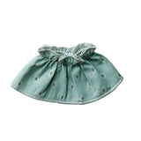 8" Doll Skirt in southwest mint