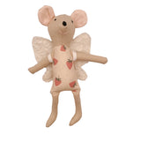 8" Doll Fairy Wings in Lace and Silver Filament