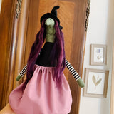Purple Witch with purple hair