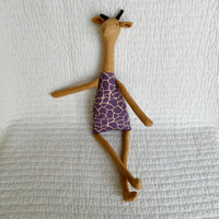 22” Purple North Giraffe