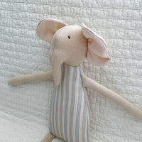 18" Sand Striped Squill Elephant