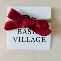 Classic Bow on Headband to fit 18” doll