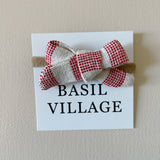 Classic Bow on Headband to fit 18” doll