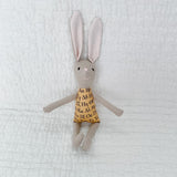 8" Sand Greek Alphabet Doll