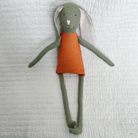 18" Green Carrot Rabbit