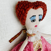 Queen of Hearts Art Doll