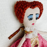 Queen of Hearts Art Doll