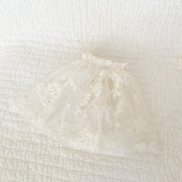 18" Fairy Dress in Ivory Lace