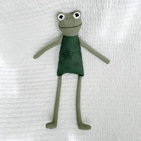 18" Green Happy Frog