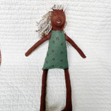 18" Brown Green Horse