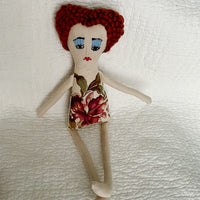 Queen of Hearts Art Doll