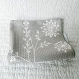 Dill Print in Grey/Green Towel