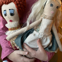 Queen of Hearts Art Doll