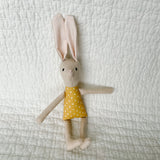 8" Sand Carnation Bunny in Yellow