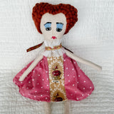 Queen of Hearts Art Doll