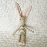 8" Sand Kale Stripe Bunny in Green